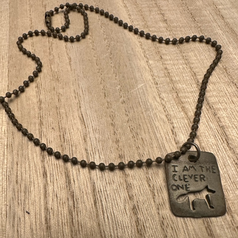 Vintage Fox Chain Neckkace